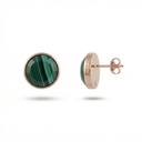 Grace pendientes malaquita