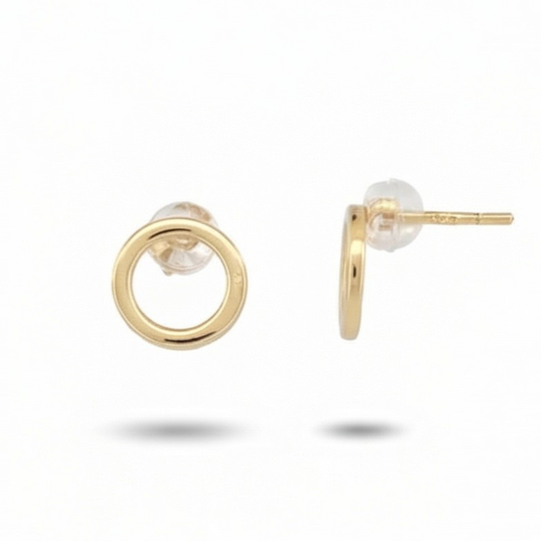 Serenity pendientes aro dorado