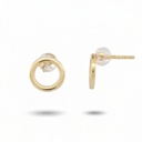 Serenity pendientes aro dorado