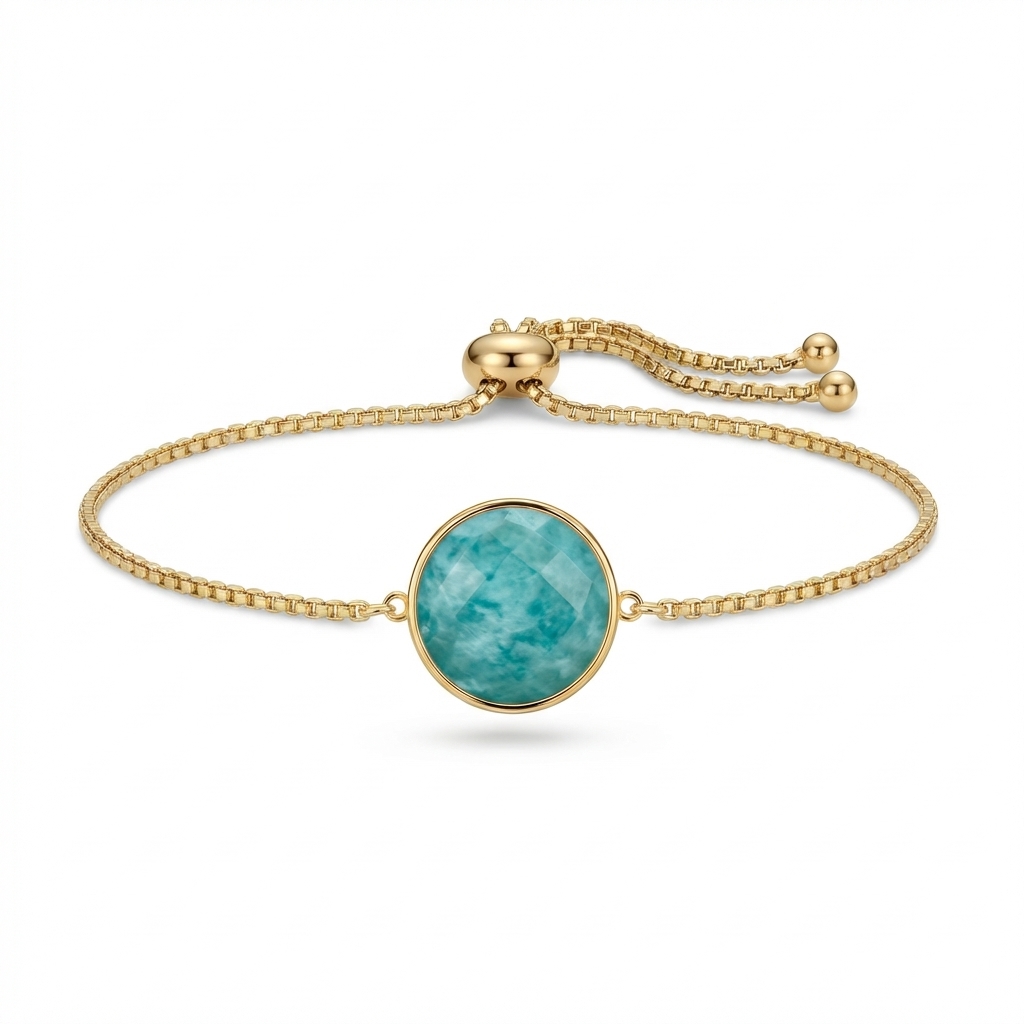 Grace pulsera turquesa