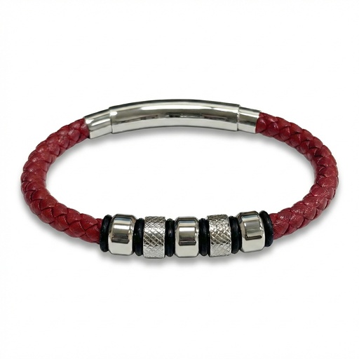 [10177] Haven redondo con 5 donunts (Rojo)