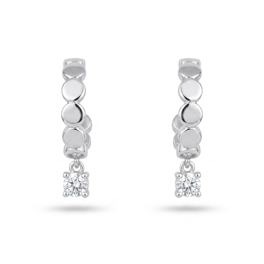 Willow pendientes lapilli labrado