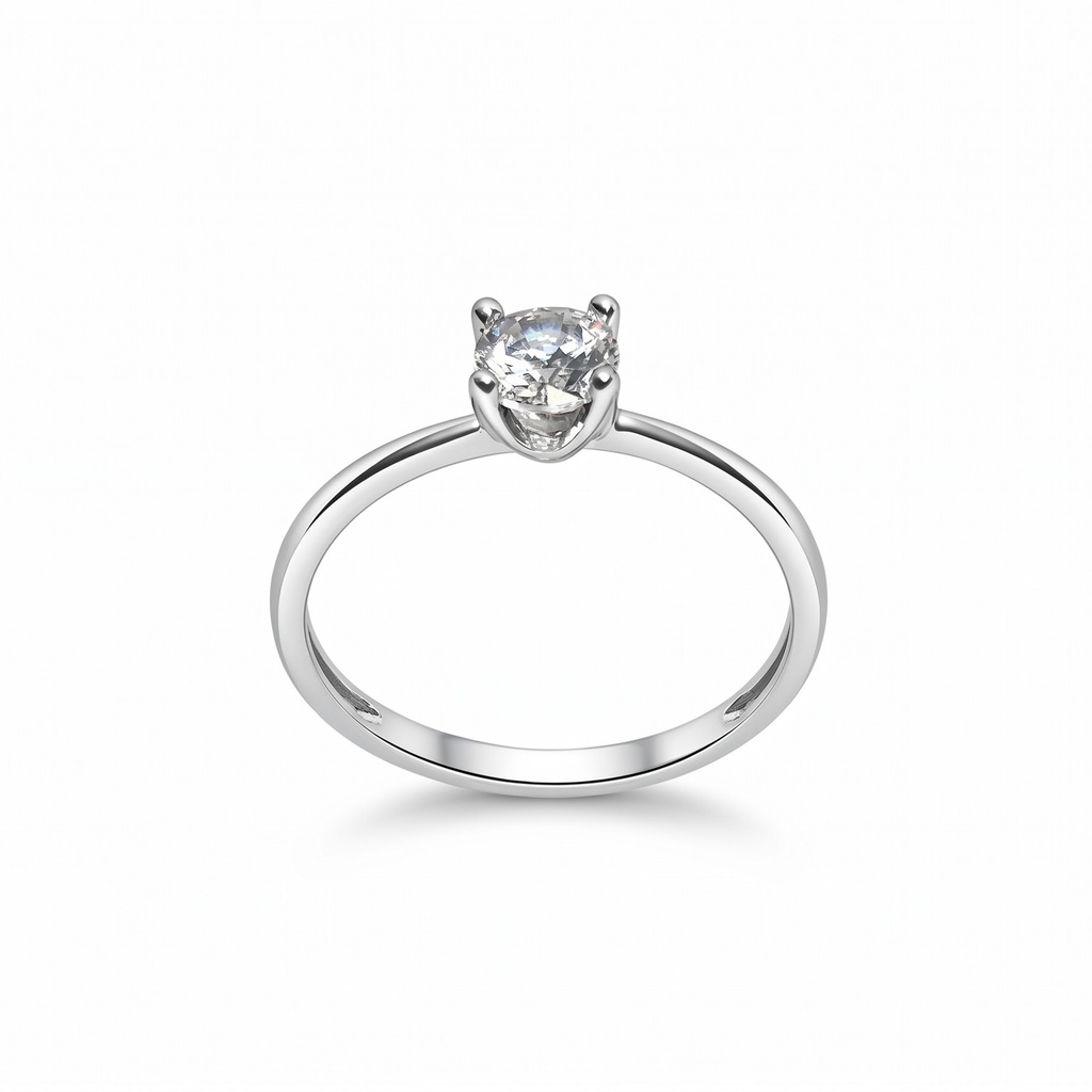 Dream anillo circonia blanca