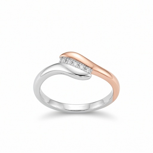 [10691] Lyric anillo silueta rosa plata (8)