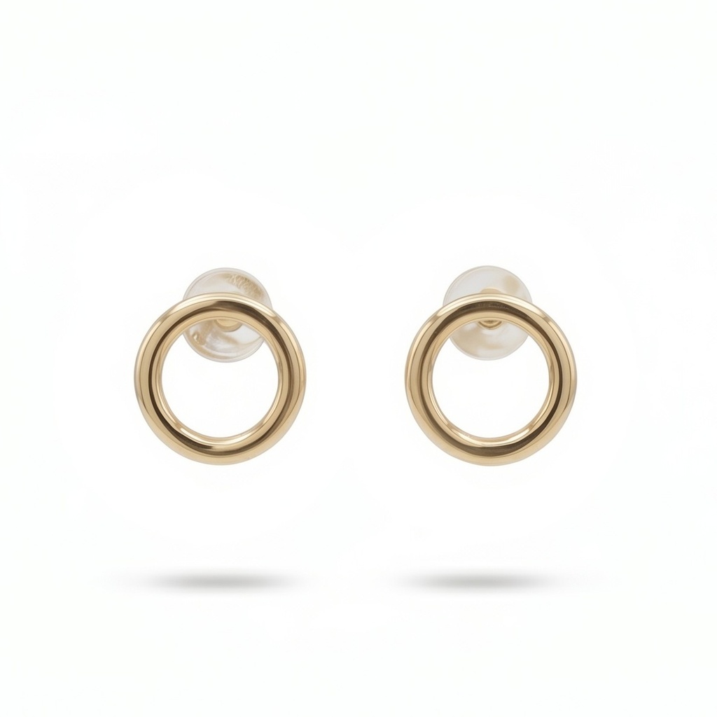Serenity pendientes aro dorado