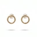 Serenity pendientes aro dorado