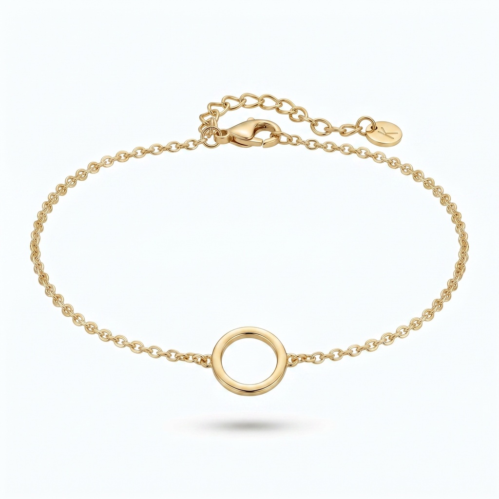Serenity pulsera aro dorado