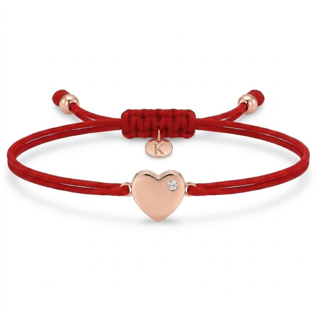Teno pulsera corazón rosa