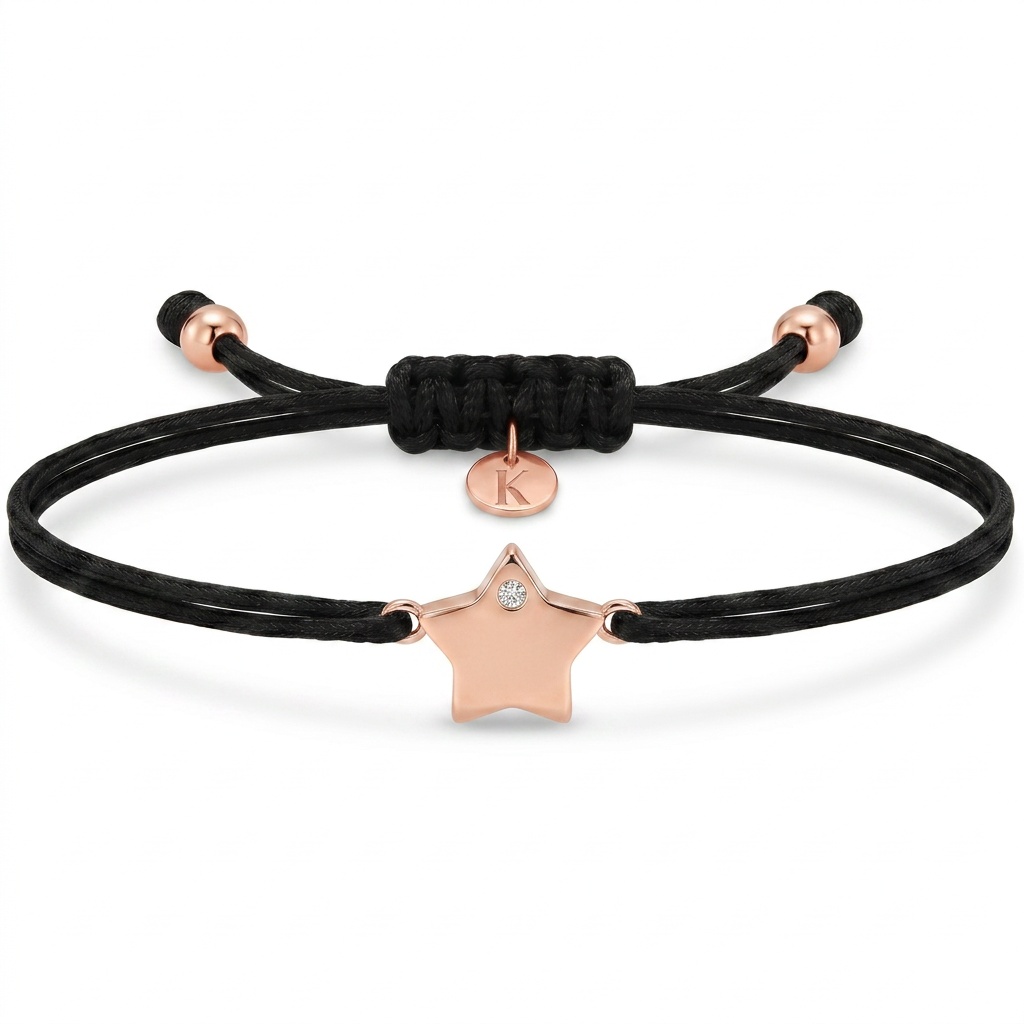 Teno pulsera estrella rosa