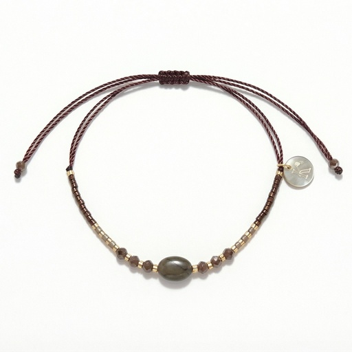 [10020] Teide semipreciosa oval 6 cristal